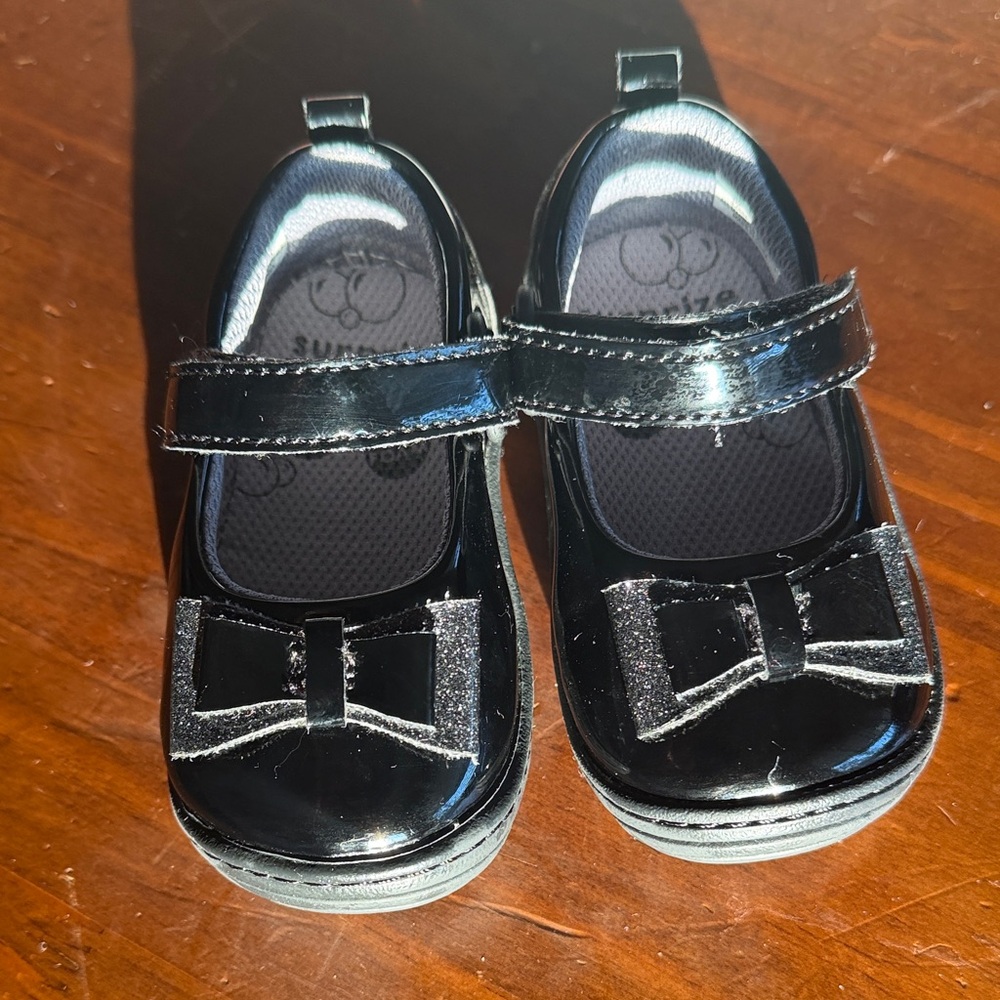 Stride Rite Black Dress Shoes for Kids